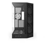 NZXT H9 Flow RGB+ , Tower-Gehäuse schwarz (matt), Temperd Glass x 2