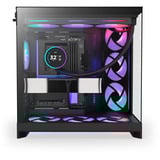 NZXT H9 Flow RGB+ , Tower-Gehäuse schwarz (matt), Temperd Glass x 2