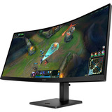 OMEN Omen 34c G2, Gaming-Monitor 86.4 cm (34 Zoll), schwarz, WQHD, VA, Curved, HDMI, DP, 180Hz Panel