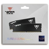 Patriot DIMM 32 GB DDR5-6400 (2x 16 GB) Dual-Kit, Arbeitsspeicher schwarz, VEU532G6436K, VIPER Elite 5 Ultra, INTEL XMP, AMD EXPO