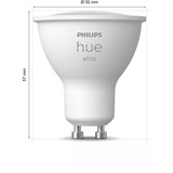 Philips Hue White Ambiance GU10 Einzelpack 400lm, LED-Lampe 