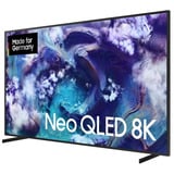 SAMSUNG GQ65QN900FTXZG Neo-QLED 8K Vision AI, QLED-Fernseher 163 cm (65 Zoll), schwarz, 8K/FUHD, Mini-LED, Twin Tuner, Entspiegelt, Art Store, 100Hz Panel