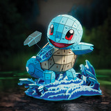 Spin Master 4D Build - Pokémon Schiggy, Modellbau 