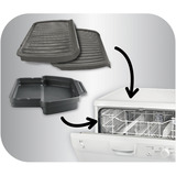 Tefal OptiGrill GC7058, Kontaktgrill schwarz, 2.000 Watt