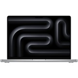 Apple MacBook Pro (14") 2023, Notebook silber, 36 GB, 2 TB (2 TB SSD), M3 Pro 18-Core GPU, MacOS, Deutsch