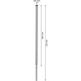 Bosch EXPERT Hammerbohrer SDS-max-8X, Ø 25mm Arbeitslänge 600mm