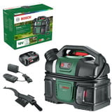 Bosch Fahrradreinigungsgerät Fontus 18V-6, Druckreiniger grün/schwarz, inkl. Akku und Ladegerät, POWER FOR ALL ALLIANCE