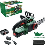 Bosch Heimwerken & Garten Akku-Kettensäge UniversalChain 18, 18Volt grün/schwarz, Li-Ionen Akku 2,5Ah, POWER FOR ALL ALLIANCE