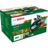 Bosch Heimwerken & Garten Akku-Kettensäge UniversalChain 18, 18Volt grün/schwarz, Li-Ionen Akku 2,5Ah, POWER FOR ALL ALLIANCE