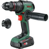 Bosch Heimwerken & Garten Akku-Schlagbohrschrauber AdvancedImpact 18V-80 QuickSnap grün, 2x Li-Ionen Akku 2,0Ah + 4,0Ah, Koffer, POWER FOR ALL ALLIANCE