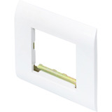 Digitus 80 x 80mm Rahmen für Blenden und Frontplatten weiß