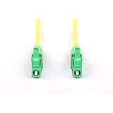 Digitus Glasfaser-Simplex-Patchkabel, Singlemode, LC/APC - LC/APC gelb, 1 Meter