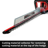 EINHELL Akku-Heckenschere GE-CH 18/60 Li - Solo, 18Volt rot/schwarz, ohne Akku und Ladegerät