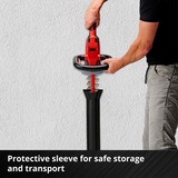 EINHELL Akku-Heckenschere GE-CH 18/60 Li - Solo, 18Volt rot/schwarz, ohne Akku und Ladegerät