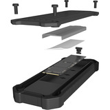 ICY BOX IB-1827MCP-C31, Laufwerksgehäuse schwarz