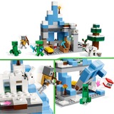 LEGO 21243 Minecraft Die Vereisten Gipfel, Konstruktionsspielzeug 