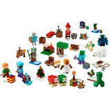 LEGO 21280 Minecraft Adventskalender 2025, Konstruktionsspielzeug 