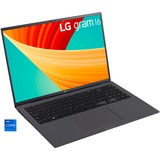 LG gram 16Z90R-G.AD7CG, Notebook grau, Windows 11 Home 64-Bit, 1 TB SSD