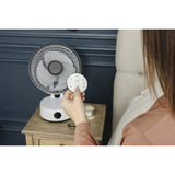 Meaco Sefte 10 Tischventilator weiß/schwarz