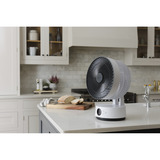 Meaco Sefte 10 Tischventilator weiß/schwarz