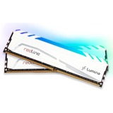 Mushkin DIMM 64 GB DDR5-6400 (2x 32 GB) Dual-Kit, Arbeitsspeicher weiß, MLB5C640A77P32GX2, Redline Lumina White