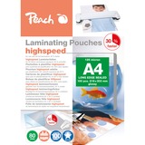 Peach Laminierfolie A4 80mic PP580-22, Folien glänzend, 100 Stück, Highspeed