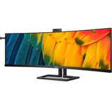 Philips 45B1U6900CH, LED-Monitor 113 cm (44.5 Zoll), schwarz, DQHD, VA, Curved, Pop-up-Webcam, USB-C