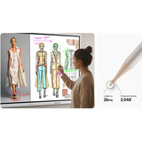 Samsung FLIP WM65FX, Public Display weiß/grau, UltraHD/4K, Touchfunktion, Multi‑Touch