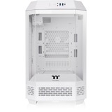 Thermaltake The Tower 250 Snow White, Tower-Gehäuse weiß, Tempered Glass