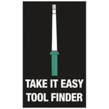Wera Kraftform Kompakt VDE 16 extra slim 1 Tool Finder, 16-teilig, Schraubendreher rot/gelb, inkl. Steckgriff, Phasenprüfer, VDE-Wechselklingen