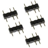Alphacool Y-Kabelsplitter aRGB 3-Pin auf 4x 3-Pin, 30cm schwarz, inkl. Steckverbinder