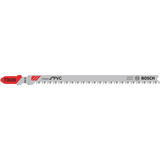 Bosch PRO Plastics PVC and PMMA clean Stichsägeblatt T 302 H, 132mm 3 Stück