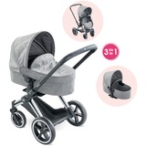 Corolle Mon Grand Pupon 36-42cm Cybex Puppenwagen grau