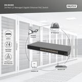 Digitus 24-Port Gigabit DN-95359 PoE-Switch 