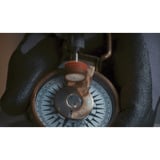 Dremel Polierrad Ø 13 mm (414), Polierscheibe 6 Stück, Schaft Ø 3,2mm