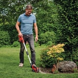 EINHELL Power X-Change Akku-Grasschere/ -Strauchschere GE-CG 18/100 Li T (1x 2,5Ah) rot/schwarz, Li-Ionen Akku 2,5Ah, mit Teleskop-Stiel