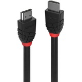 Lindy Standard HDMI Kabel, Black Line schwarz, 7,5 Meter