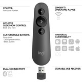 Logitech R500, Presenter graphit