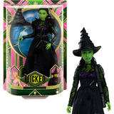 Mattel Wicked Elphaba-Modepuppe  mit abnehmbarem Outfit und Accessoires