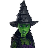 Mattel Wicked Elphaba-Modepuppe  mit abnehmbarem Outfit und Accessoires