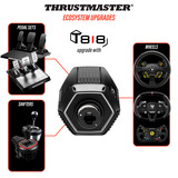 Thrustmaster T818 Black Edition, Lenkradbasis schwarz