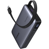 UGREEN Nexode Power Bank 20000mAh 67W mit USB-C Kabel, Powerbank grau/schwarz