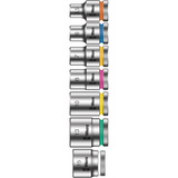 Wera Bicycle Set 3, 2025, Werkzeug-Set schwarz/grün, 41-teilig, inkl. Umschalt-Bitknarre, 1/4"