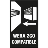 Wera Bicycle Set 3, 2025, Werkzeug-Set schwarz/grün, 41-teilig, inkl. Umschalt-Bitknarre, 1/4"