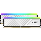 ADATA DIMM 16 GB DDR4-3200 (2x 8 GB) Dual-Kit , Arbeitsspeicher weiß, AX4U32008G16A-DTWHD35G, XPG Spectrix D35G, INTEL XMP