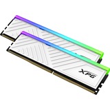 ADATA DIMM 16 GB DDR4-3200 (2x 8 GB) Dual-Kit , Arbeitsspeicher weiß, AX4U32008G16A-DTWHD35G, XPG Spectrix D35G, INTEL XMP