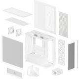 ARCTIC Xtender VG , Tower-Gehäuse weiß, Tempered Glass x 2 (klar)