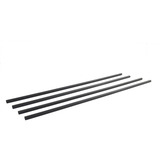 Alphacool AlphaTube TPV-Schlauch 12,7/7,6 schwarz, 4 x 60cm Gerade in Retailbox