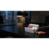 Ansmann Lithium-Ladegerät Pure Power Set 4× Micro AAA Akkus und Lademodul weiß/mehrfarbig