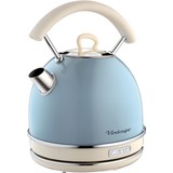 Ariete Vintage Wasserkocher Blue, rund hellblau, 2.000 Watt, 1,7 Liter